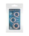 STAY HARD JUEGO TRES ANILLOS PENE COLOR CARNE