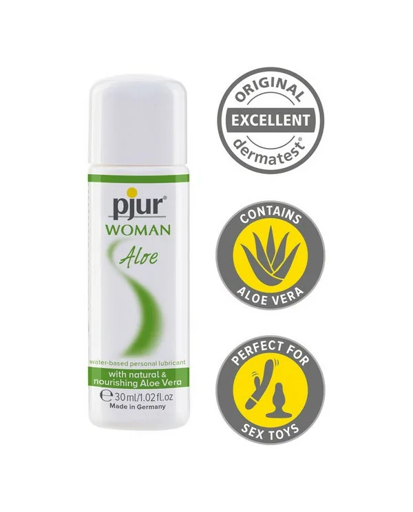 PJUR WOMAN LUBRICANTE ALOE BASE DE AGUA 30ML