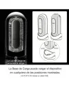 TENGA FLIP 0 ZERO ELECTRONIC VIBRATION NEGRO