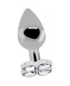 LUCKY DIAMOND PLUG 95CM PLATA