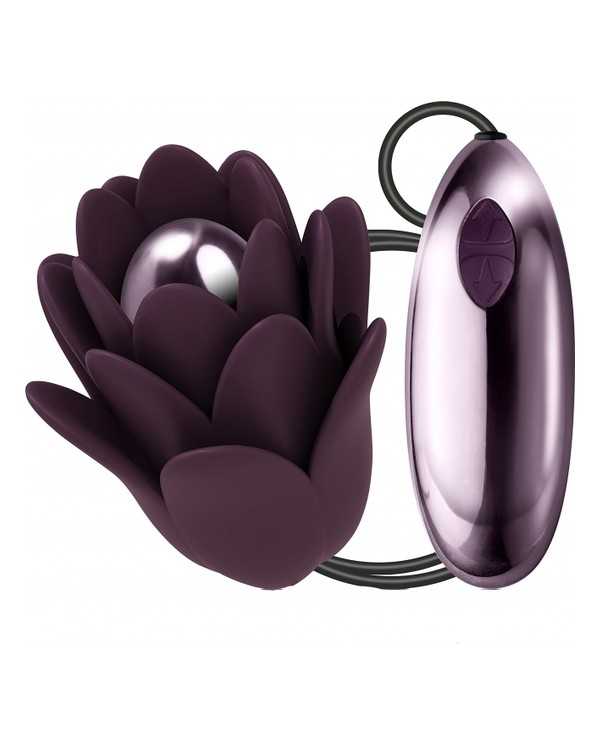 ZINNIA VIBRADOR CON MANDO MORADO