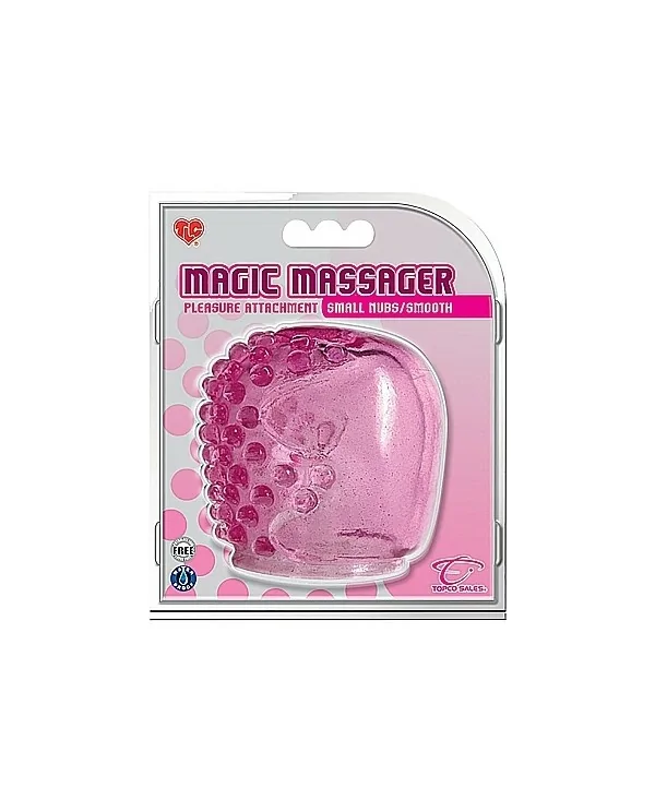 MAGIC MASSAGER PLEASURE ACOPLE CON NUBES SUAVES ROSA