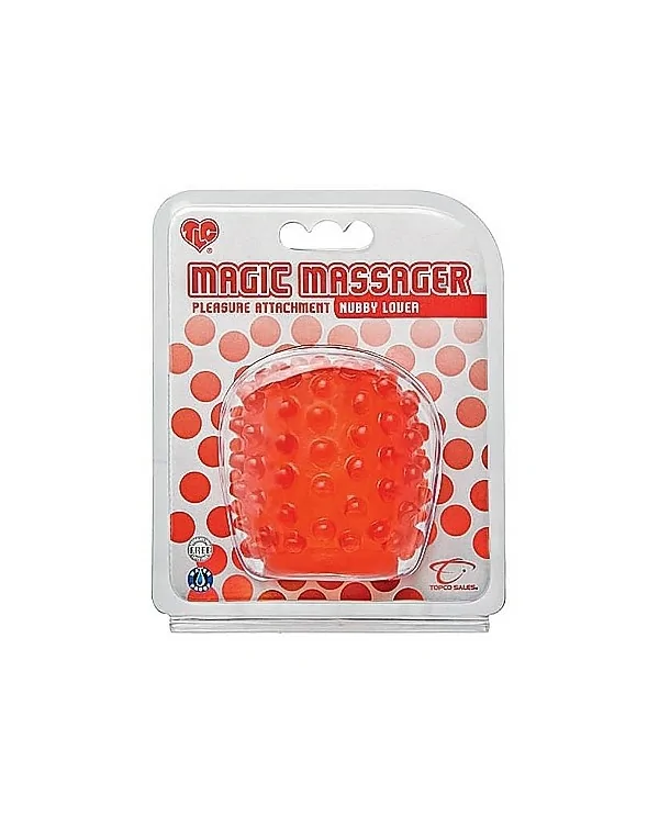 MAGIC MASSAGER PLEASURE ACOPLE CON NUDOS DE PLACER