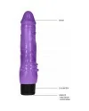 GC PENE VIBRADOR GRUESO REALiSTICO 20CM MORADO