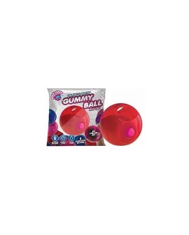 GUMMY BALLS BOLA VIBRADORA - ROJO