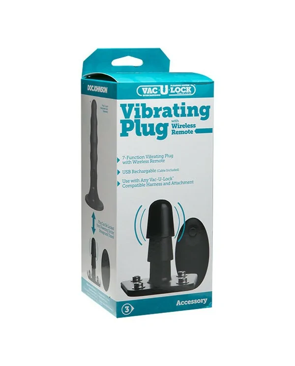 VAC U LOCK PLUG VIBRADOR CONTROL REMOTO