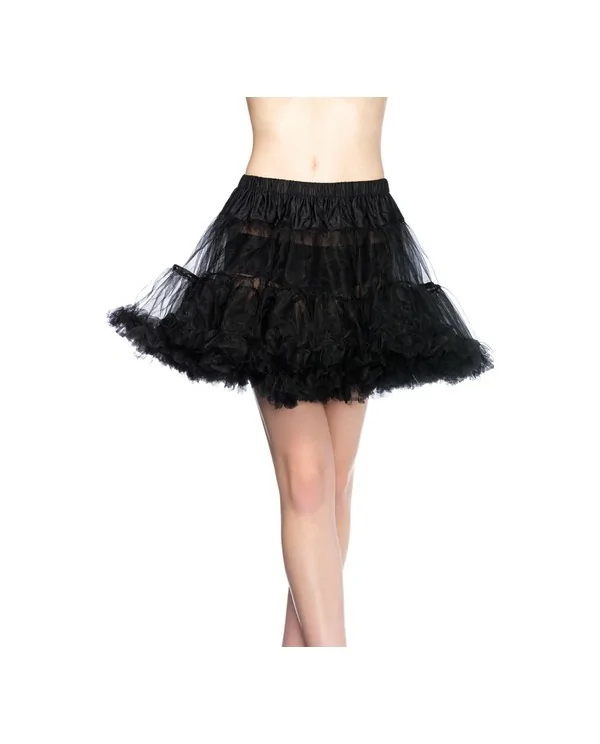 LEG AVENUE PETTICOAT NEGRA