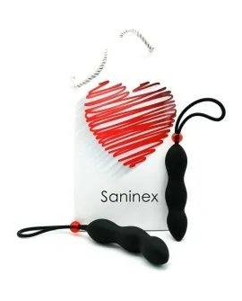 SANINEX CLIMAX - PLUG CON ANILLO - NEGRO