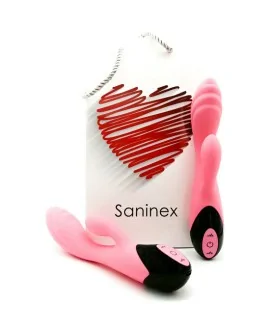 SANINEX SWAN - VIBRADOR PUNTO G & CLÍTORIS 10 VELOCIDADES - ROSA