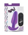 21XPLUG DE SILICONA VIBRADOR CON CONTROL REMOTO MORADO