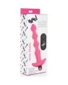 PLUG VIBRADOR DE BOLAS ANALES DE SILICONA ROSA