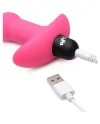 PLUG VIBRADOR DE BOLAS ANALES DE SILICONA ROSA