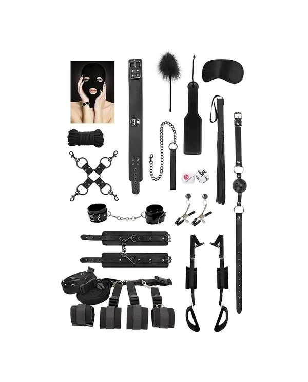 KIT BONDAGE USUARIOS AVANZADOS NEGRO