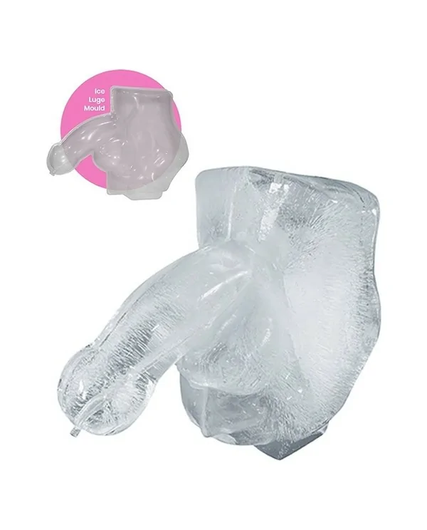 ICE LUGE ENORME PENE CONGELADO