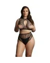 LE DESIR CONJUNTO 2 PIEZAS ELaSTICO NEGRO