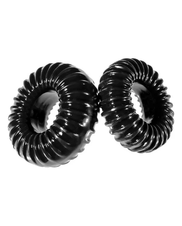 ANILLOS DE SILICONA 18 NEGRO