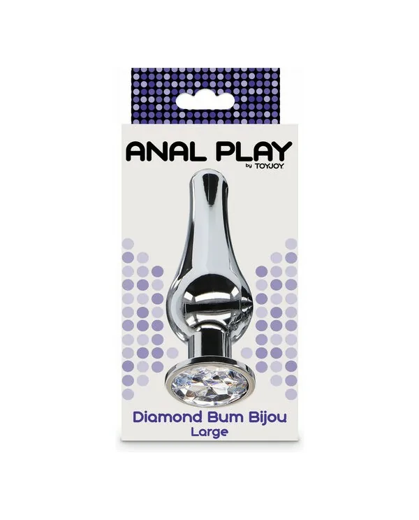 PLUG ANAL JOYA BUM BIJOU LARGE PLATA