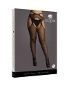 LE DeSIR SUSPENDER PANTYHOSE WITH STRAPPY WAIST NEGRO OSX