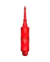 CIRCE BALA LUMINOSA ABS BULLET WITH SILICONE SLEEVE 10 VELOCIDADES ROJO