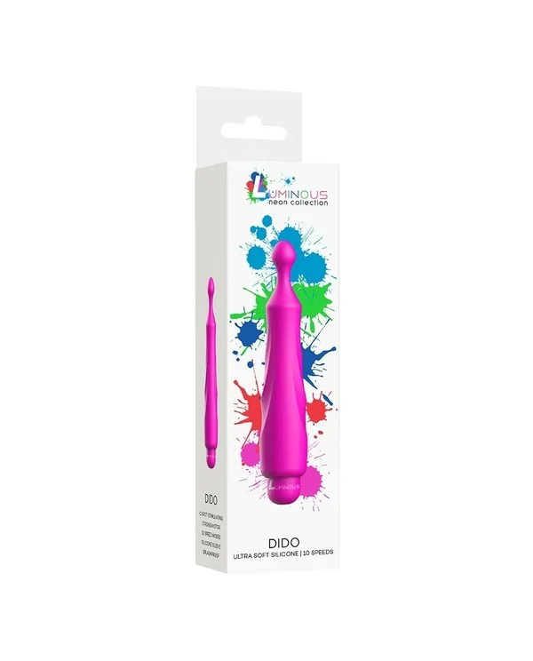 DIDO BLA VIBRADORA ABS BULLET WITH SILICONE SLEEVE 10 VELOCIDADES FUCSIA