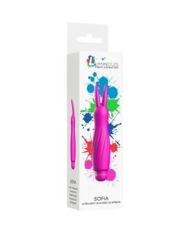 SOFIA - BALA VIBRADORA - ABS BULLET WITH SILICONE SLEEVE - 10-VELOCIDADES - FUCSIA