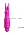 SOFIA BALA VIBRADORA ABS BULLET WITH SILICONE SLEEVE 10 VELOCIDADES FUCSIA