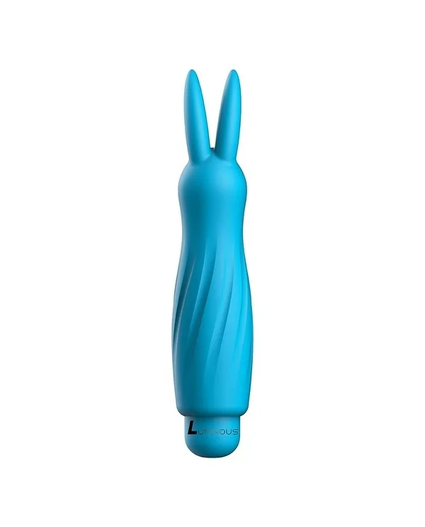 SOFIA BALA VIBRADORA ABS BULLET WITH SILICONE SLEEVE 10 VELOCIDADES TURQUESA