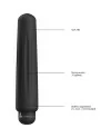 DELIA BALA VIBRADORA ABS BULLET WITH SILICONE SLEEVE 10 VELOCIDADES NEGRO