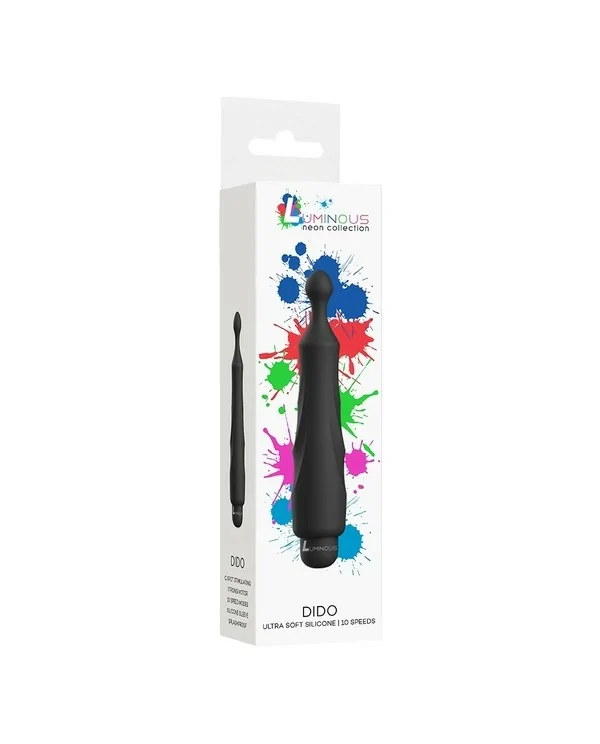 DIDO BALA VIBRADORA ABS BULLET WITH SILICONE SLEEVE 10 VELOCIDADES NEGRO