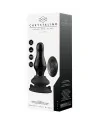 MISSY GLASS VIBRATOR WITH SUCTION CUP AND REMOTE RECARGABLE 10 VELOCIDADES NEGRO