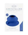 CHRYSTALINO SILICONE SUCTION CUP BLUE