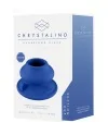 CHRYSTALINO SILICONE SUCTION CUP BLUE