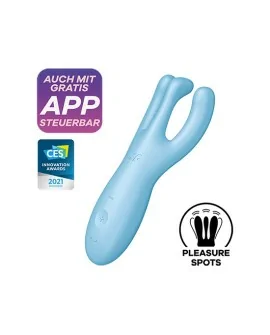 SATISFYER THREESOME 4 CONNECT - AZUL