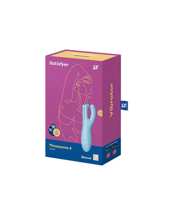 SATISFYER THREESOME 4 CONNECT AZUL