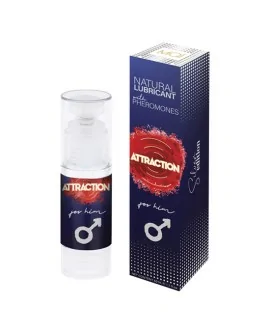 ATTRACTION LUBRICANTE CON FEROMONAS PARA ÉL 50 ML