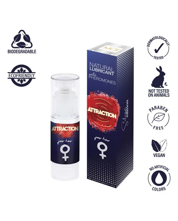 ATTRACTION LUBRICANTE CON FEROMONAS PARA ELLA 50 ML