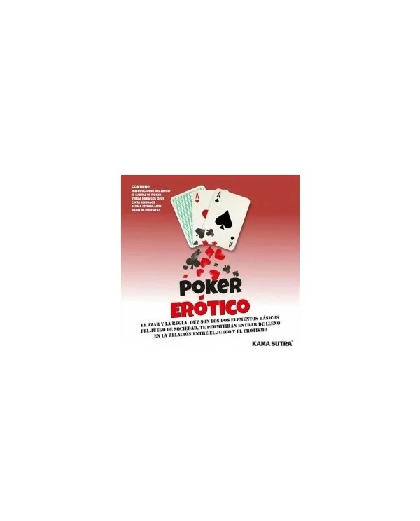 JUEGO DE CARTAS DE POKER EROTICO