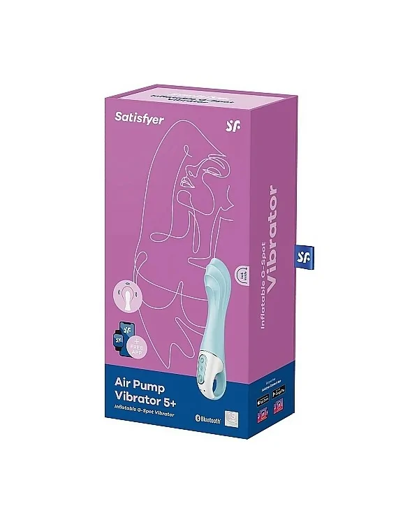 SATISFYER AIR PUMP VIBRADOR 5 CONNECT APP INFLABLE