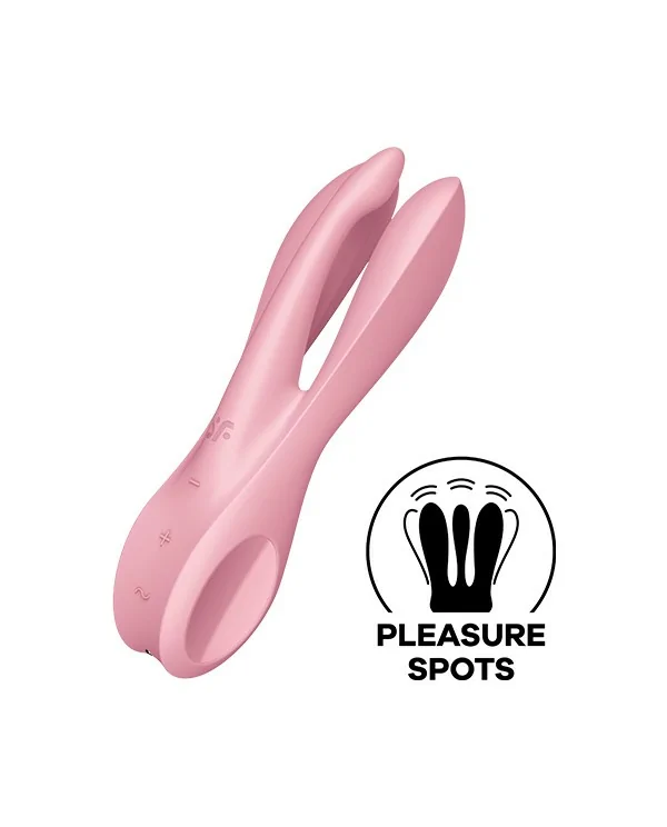 SATISFYER THREESOME 1 ROSA