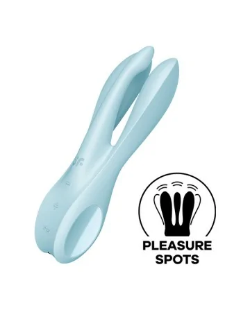 SATISFYER THREESOME 1 AZUL