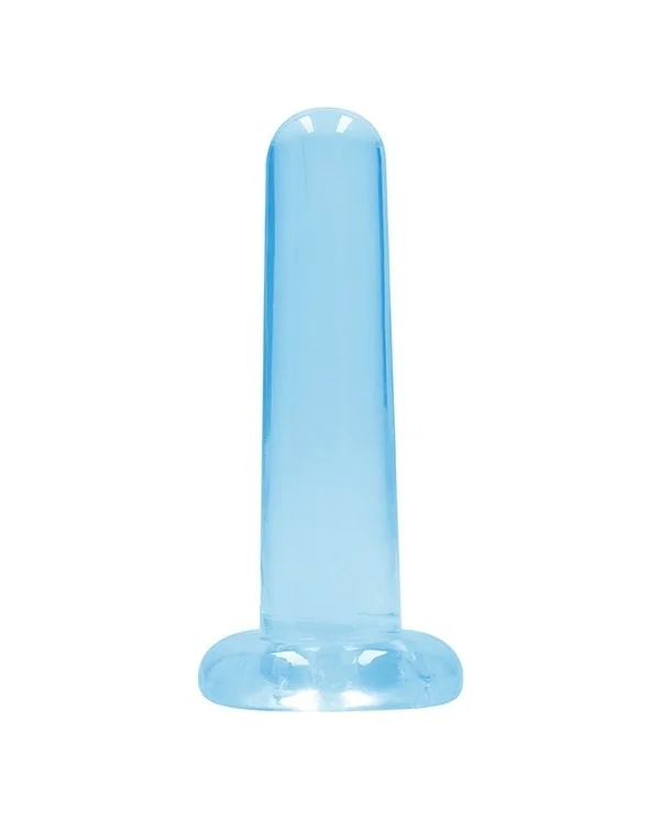 REALROCK NON REALISTIC DILDO WITH SUCTION CUP 53 135 CM AZUL TRANSPARENTE