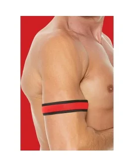 OUCH PUPPY PLAY - NEOPRENE ARMBANDS - ROJO