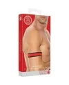 OUCH PUPPY PLAY NEOPRENE ARMBANDS ROJO