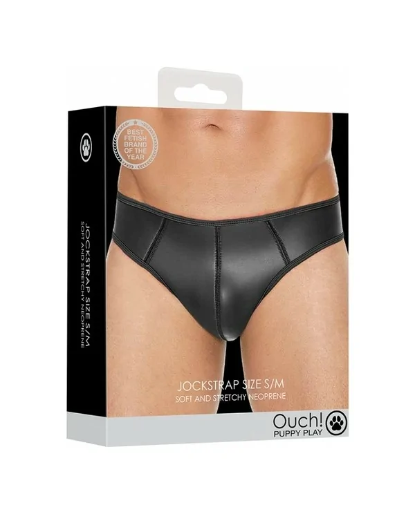 OUCH PUPPY PLAY JOCKSTRAP NEOPRENO NEGRO