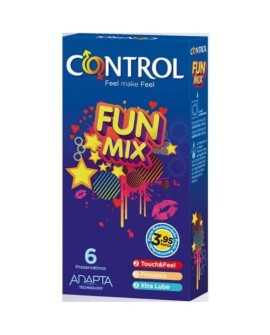 CONTROL PRESERVATIVOS FUN MIX 6 UDS