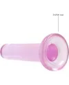 REALROCK NON REALISTIC DILDO WITH SUCTION CUP 53 135 CM ROSA