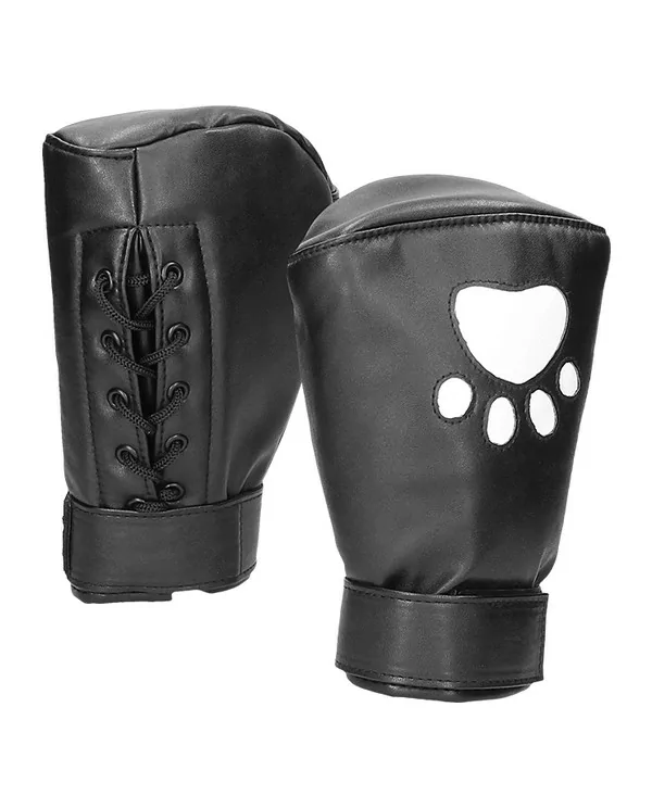 OUCH PUPPY PLAY GUANTES DE BOXEO DE NEOPRENO NEGRO