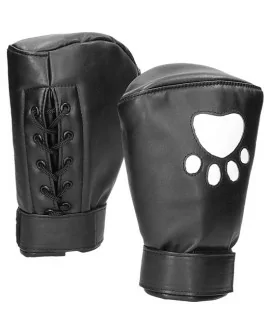 OUCH! PUPPY PLAY - GUANTES DE BOXEO DE NEOPRENO - NEGRO