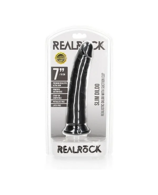 REALROCK PENE REALISTICO CON VENTOSA 7 18 CM