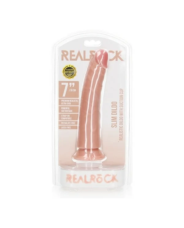 REALROCK PENE REALiSTICO CON VENTOSA 7 18 CM